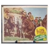 Lobby card, unnumbered, "Man from Oklahoma"