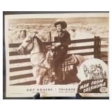 Lobby card, "Man from Oklahoma", re-release