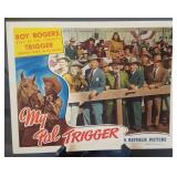 Lobby card, unnumbered, "My Pal Trigger"