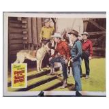 Lobby card #3, "North of the Great Divide"