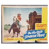Lobby card #2, "On the Old Spanish Trail"