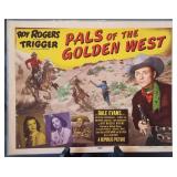 Lobby card #1, "Pals of the Golden West"