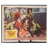 Lobby card #6, "Pals of the Golden West"