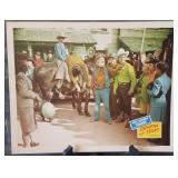 Lobby card, unnumbered, "Rainbow Over Texas"