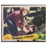 Lobby card, unnumbered, "Romance on the Range"