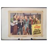 Lobby card, "Saga of Death Valley", re-release