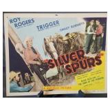 Lobby card, unnumbered, "Silver Spurs"