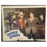 Lobby card, unnumbered, "Silver Spurs"