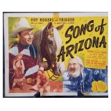 Lobby card, unnumbered, "Song of Arizona"