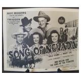 Lobby card, "Song of Nevada", re-release