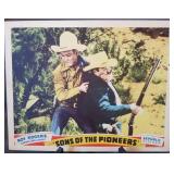 Lobby card, unnumbered, "Sons of the Pioneers"