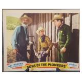 Lobby card, unnumbered, "Sons of the Pioneers"