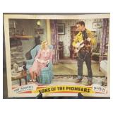 Lobby card, unnumbered, "Sons of the Pioneers"