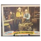 Lobby card, unnumbered, "Sons of the Pioneers"