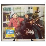 Lobby card #2, "South of Caliente"