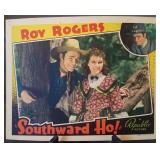 Lobby card, unnumbered, "Southward Ho!"