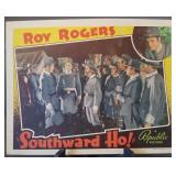 Lobby card, unnumbered, "Southward Ho!"
