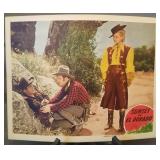 Lobby card, unnumbered, "Sunset in El Dorado"
