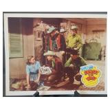 Lobby card #2, "Sunset in the West", re-release