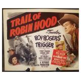 Lobby card #1, "Trail of Robin Hood"