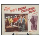 Lobby card #2, "Under California Stars"