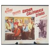 Lobby card #3, "Under California Stars"