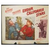 Lobby card #8, "Under California Stars"