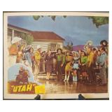 Lobby card, unnumbered, "Utah"