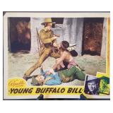 Lobby card, unnumbered, "Young Buffalo Bill"