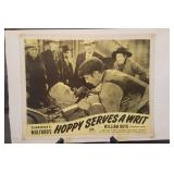 2 lobby cards (Hopalong Cassidy and Bob Steele)