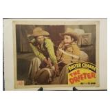 2 lobby cards (Buster Crabbe and Tim Holt)