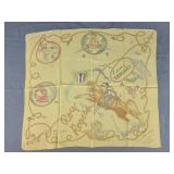 Roy Rogers and Trigger kerchief and scarf slide