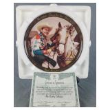 Roy Rogers plate