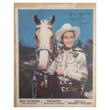 Vintage Roy Rogers scrapbook