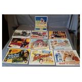 10 8x10 reproduction copies of lobby cards