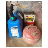 Gas, kerosine & oil cans