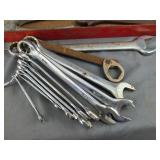 Tray full of miscellaneous tools