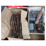 Large lot of drill bits