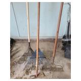 Rakes & Hoe