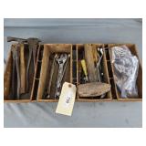 Miscellaneous box of tools