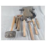 Miscellaneous lot of tools