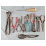 Miscellaneous Box of pliers