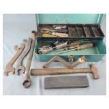 Tool Box with miscellaneous tools