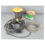 Cable, wire, electrical and plumbing