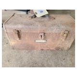 Vintage Craftsman toolbox & contents