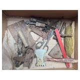 Hinges, bolts and wedge