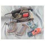 Craftsman belt sander & clamps