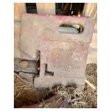 3 suitcase tractor weights