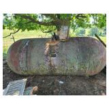 Large propane tank