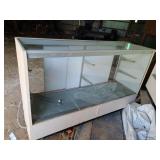 2 glass showcase counters